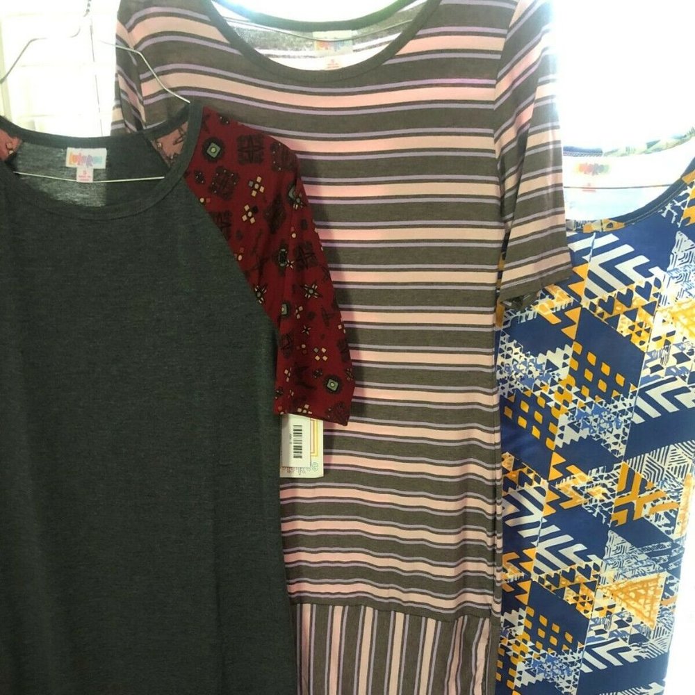 3 NWT Lularoe Julia Pencil Dress Size Small -